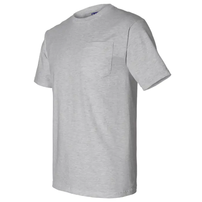 Bayside Men's Pocket Tee Shirt (Made in USA) | All USA Clothing
