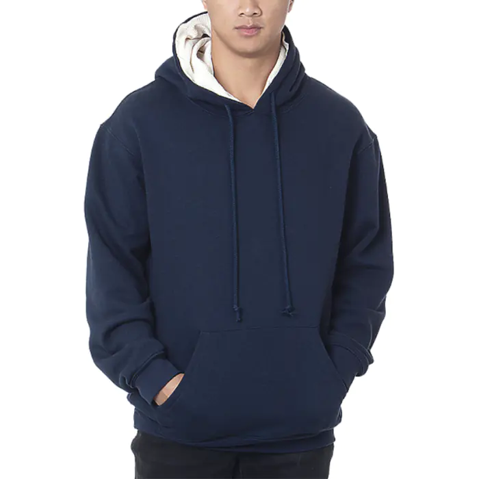 Bayside 930 Super Heavy 17 oz. Thermal Lined Pullover Hoody ALL USA Clothing