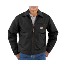 【希少】USA製 Carhartt Detroit jacket J01 BLK Vintage Carhartt J01 BLK Blanket Lined Detroit Jacket Made