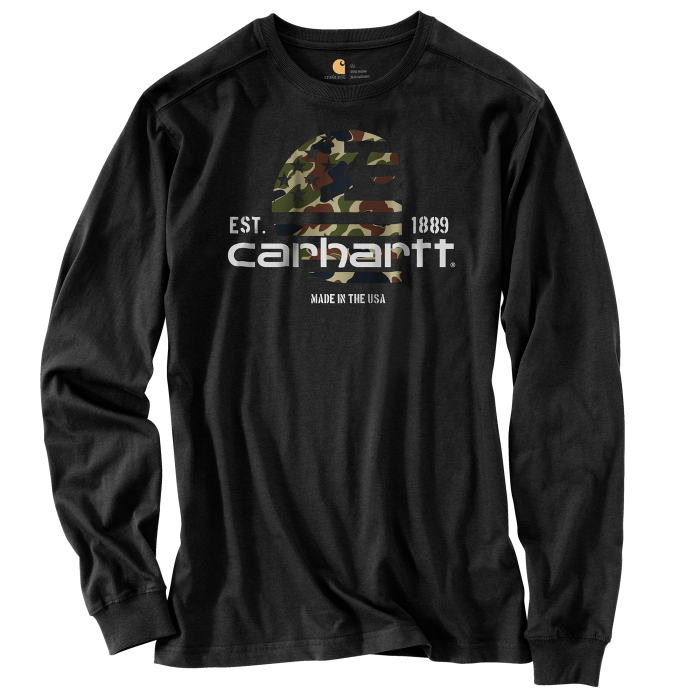 Carhartt 102878 Lubbock Graphic Long Sleeve T-Shirt | ALL