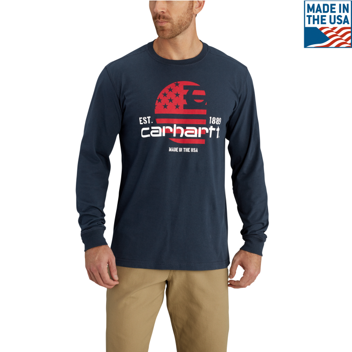 Carhartt 102878 Lubbock Graphic Long Sleeve T-Shirt | ALL