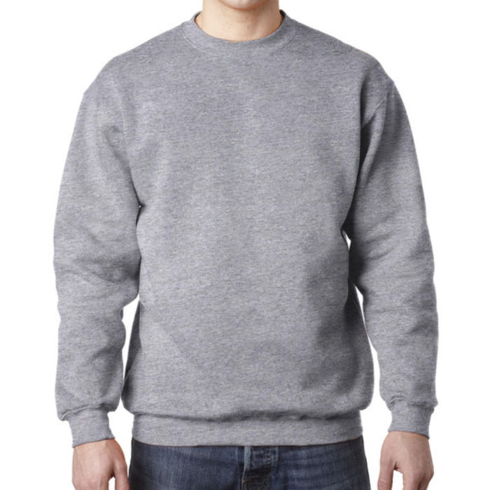 Bayside 1102 Crewneck Fleece Sweatshirt