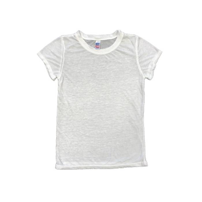 Kids Burnout Wash Short Sleeve Girls Tee | All USA Clothing