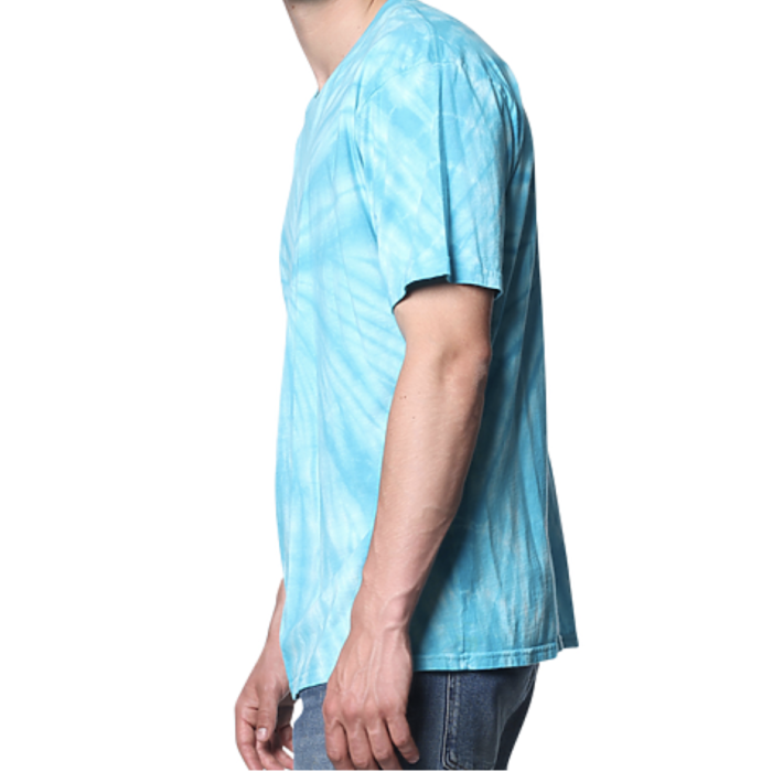 Organic Spiral Tie Dye Tee ALL USA Clothing