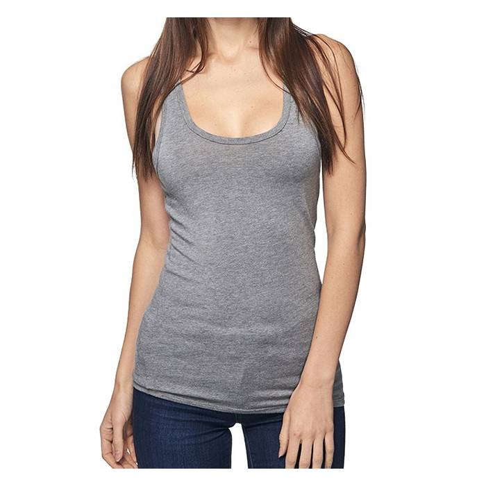 WAX Basic tank top チャコール Lサイズ WAX(ワックス) / タンク