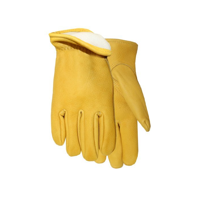 Men's insulated leather work gloves on sale