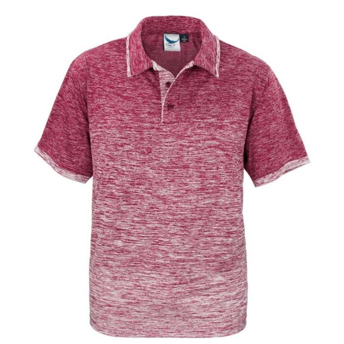 Men's Ombre Polo Shirt (Made in USA) All USA Clothing