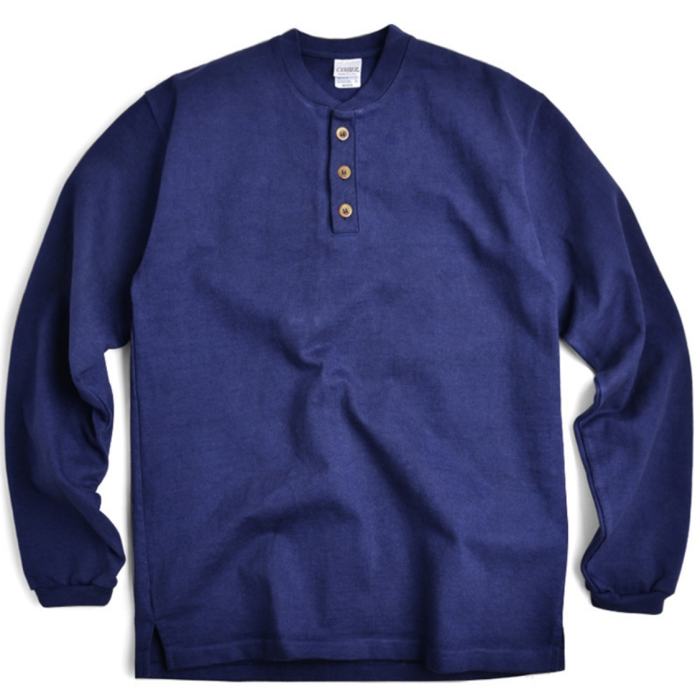 Camber 964 X-Treme Jersey 3-Button Henley Shirt | Made in The USA | All USA Clothing