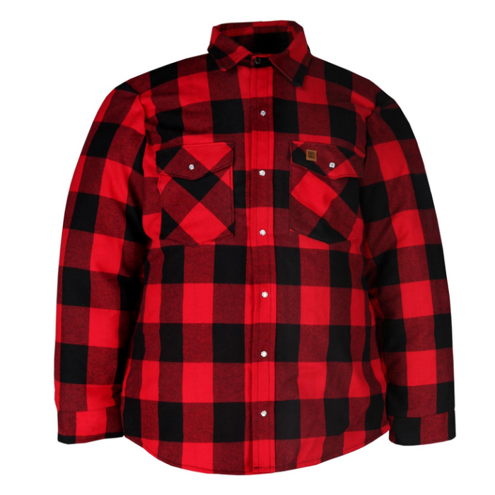 USA-Made Lumberjack Lined Flannel Shirt All USA Clothing