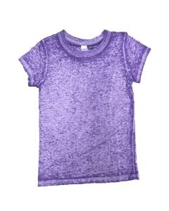 Toddler Burnout Wash Short Sleeve Girls Tee  