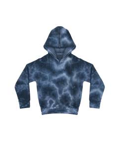 YOUTH FLEECE CLOUD TIE DYE PULLOVER HOODIE