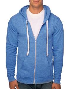 Unisex eco Triblend Fleece Full Zip Hoody 