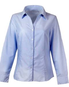 Ladies Button Down Oxford Shirt 