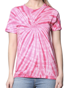 Organic Spiral Tie Dye Tee