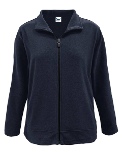 Ladies Full Zip Velour Jacket