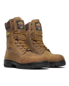 Thorogood 804-4259 Genesis Series 8″ Chestnut Nano Safety Toe Waterproof Insulated Boots