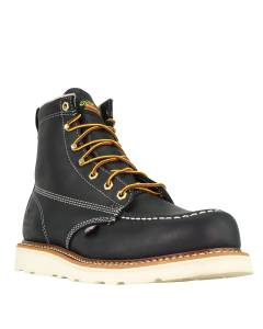 Thorogood 814-6201 6″ Black Moc Toe – Maxwear Wedge