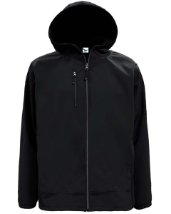 Full Zip Hooded 3 Layer Soft Shell Jacket