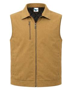 ALL USA Lined Duck Full Zip Vest
