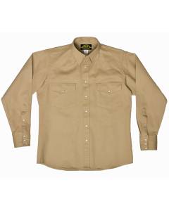 BB Brand B455R Khaki Work Shirt 