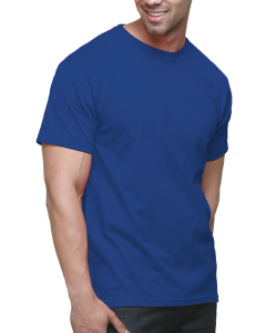 Bayside 5000 Fine Jersey Crew Tee