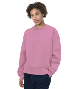 Bayside 7702 Ladies Crewneck Fleece