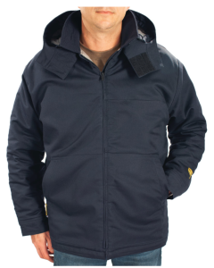 Heavyweight FR Insulated Bomber Jacket with Removable Hood
