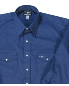 Flying R Sapphire Long Sleeve Shirt