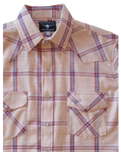 Flying R Feather Plaids Short Sleeve