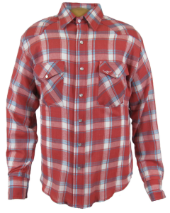Flying R Red Plaid Long Sleeve 