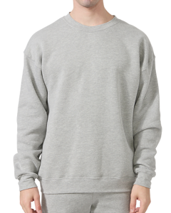 Fashion Fleece Oversize Crew Sweatshirt