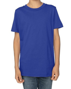 Organic Youth Unisex Short Sleeve Crew Tee 