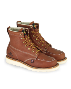 Thorogood 814-4200 American Heritage – 6″ Tobacco Moc Toe Boot – Maxwear Wedge 