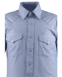 Flying R Blue Micro Stripe Long Sleeve