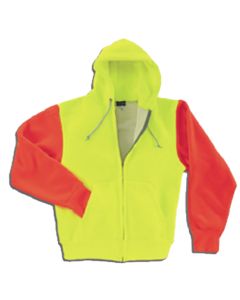 Camber 131-CT Arctic Thermal Heavyweight Contrast Zip Hooded Sweatshirt 