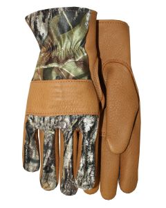 Mossy Oak Thinsulate Deer Skin Gloves
