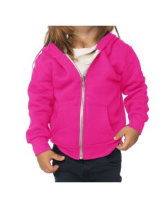 Infant Fashion Fleece Neon Zip Hoody 