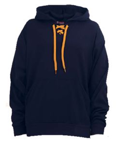 King Louie 6700 Playmaker Lace-Up Hooded Performance Fleece  