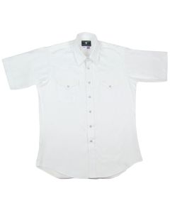 Flying R White Short Sleeve Shirt