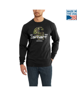 Carhartt 102878 Lubbock Graphic Long Sleeve T-Shirt 