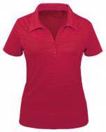 Tiger Stripe Ladies Y-Placket Jersey Polo 